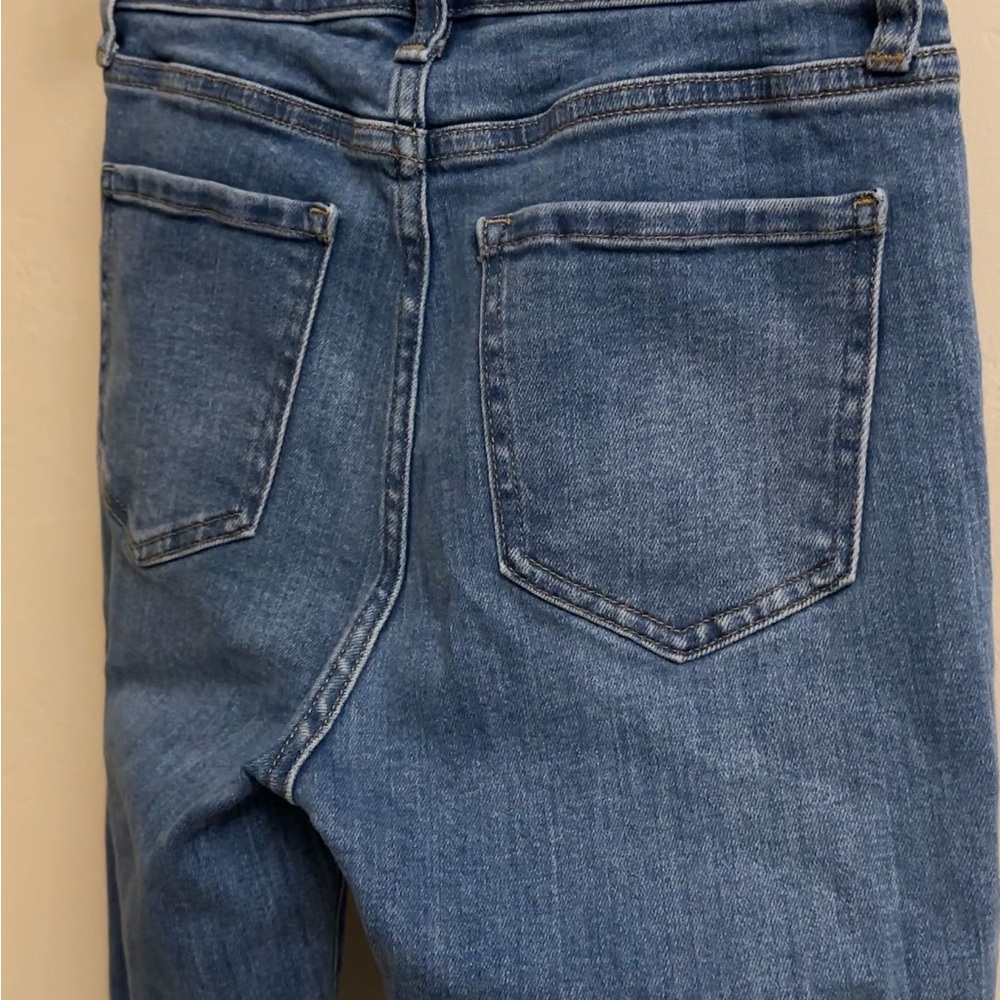 Quince Women's Flare Jeans in Light Blue - Picture 7 of 7